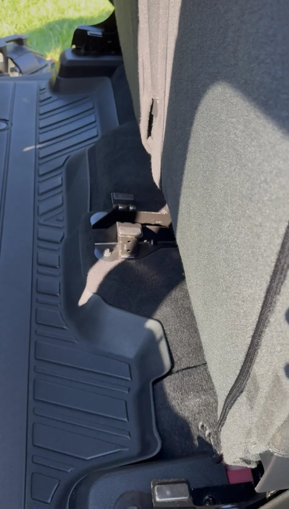 Vehicle interior after detailing